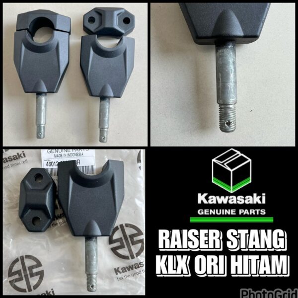 Raiser Stang Fatbar Ori KLX BF Riser Original PnP KLX S L Dtracker - Gambar 2