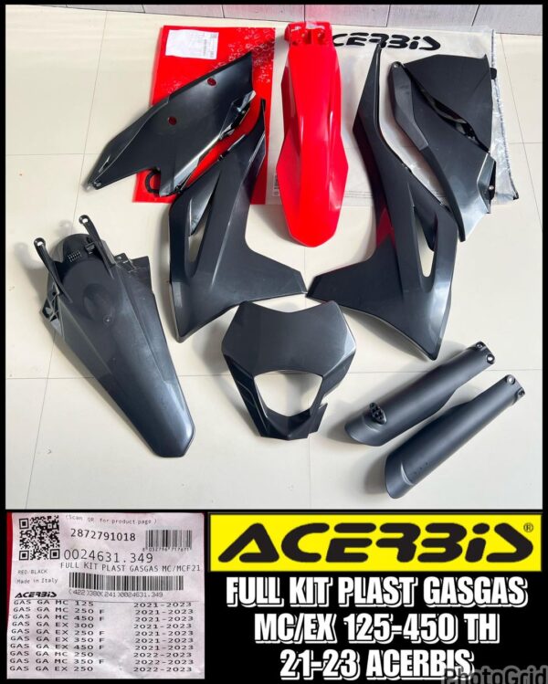 Bodi Set / Cover Set ACERBIS Full Body Kit Gasgas EC 2021 -2023 - Gambar 2