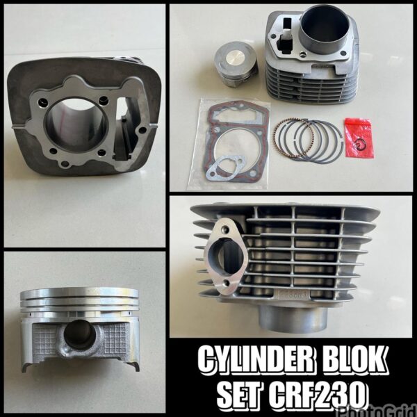 Cylinder Blok CRF 230 PNP Tiger Megapro IMPORT - Gambar 8