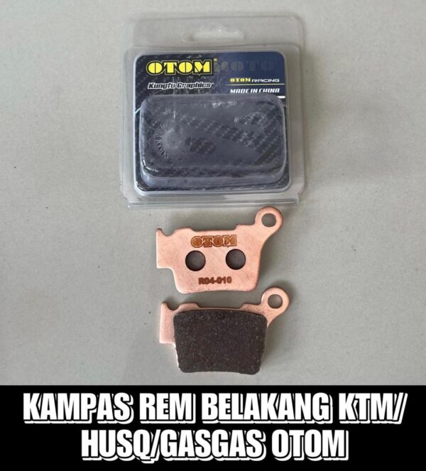 Kampas Rem Belakang KTM Merk OTOM