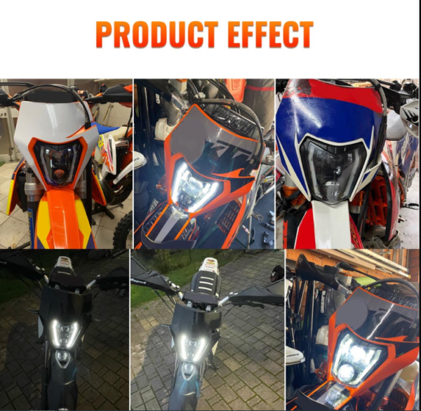 Headlamp / Lampu Depan KTM New Model Enduro - Gambar 2