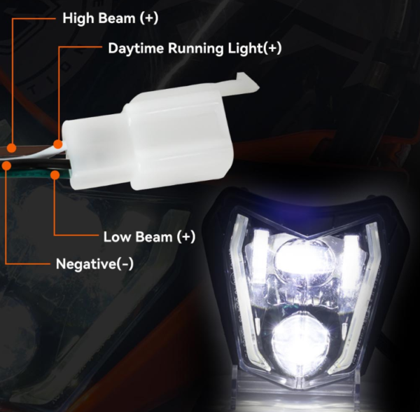 Headlamp / Lampu Depan KTM New Model Enduro - Gambar 3