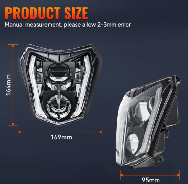 Headlamp / Lampu Depan KTM New Model Enduro - Gambar 4