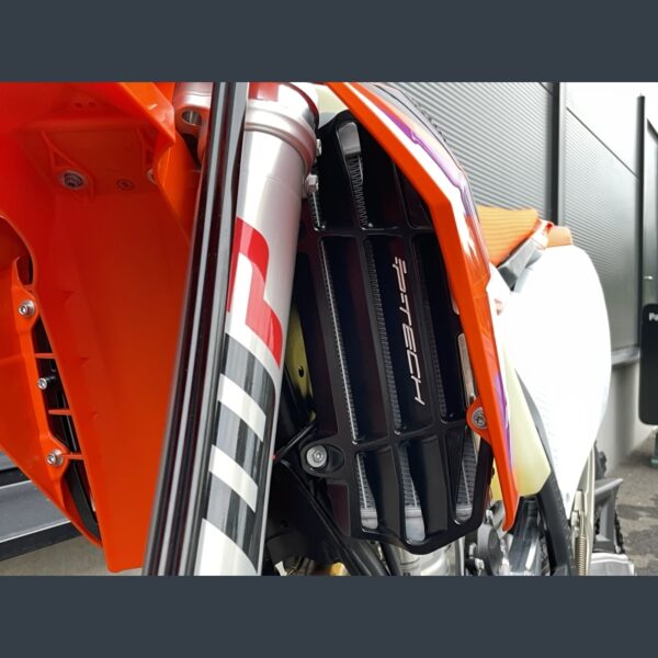 Radiator Guard / Pelindung Radiator / Cover Radiator KTM Husqvarna Merk Ptech - Gambar 5