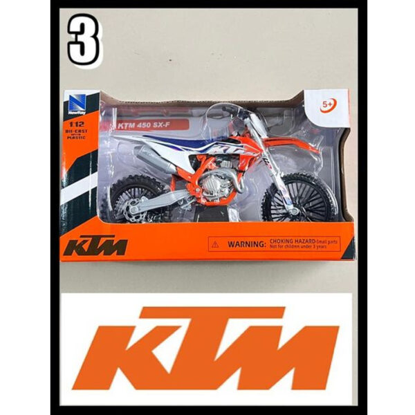 Diecast Miniatur Trail Diecast Trail Motocross - Gambar 4