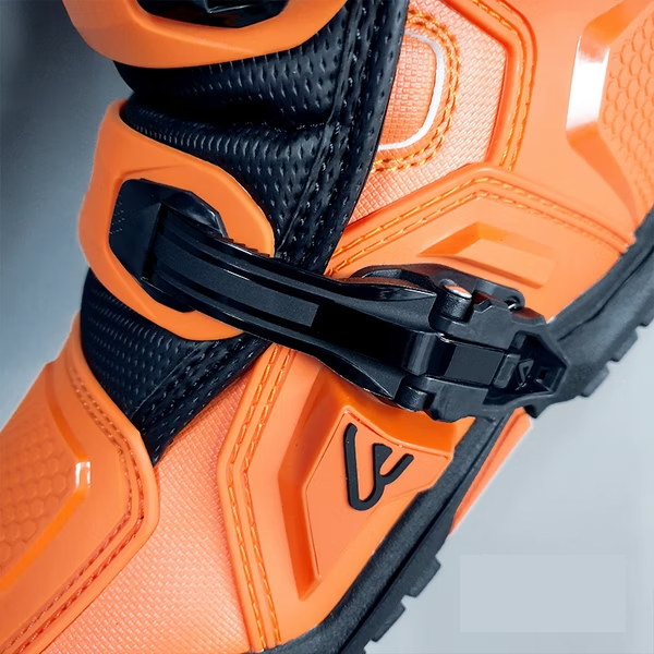 Sepatu Trail Acerbis Artiglio Orange Hitam Original - Gambar 3