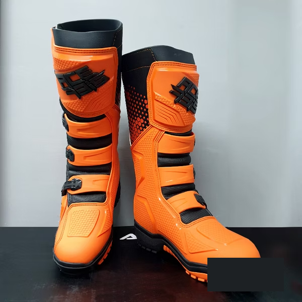 Sepatu Trail Acerbis Artiglio Orange Hitam Original - Gambar 4