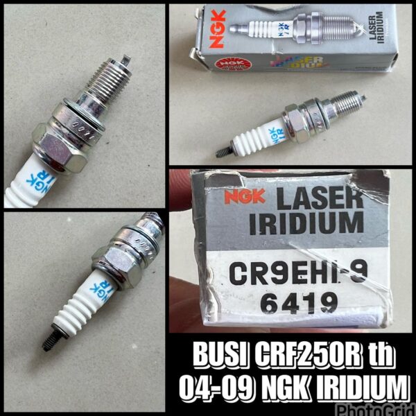 Busi NGK Laser Iridium Honda CRF 250 / CBR 1000RR Kode CR9EHI-9