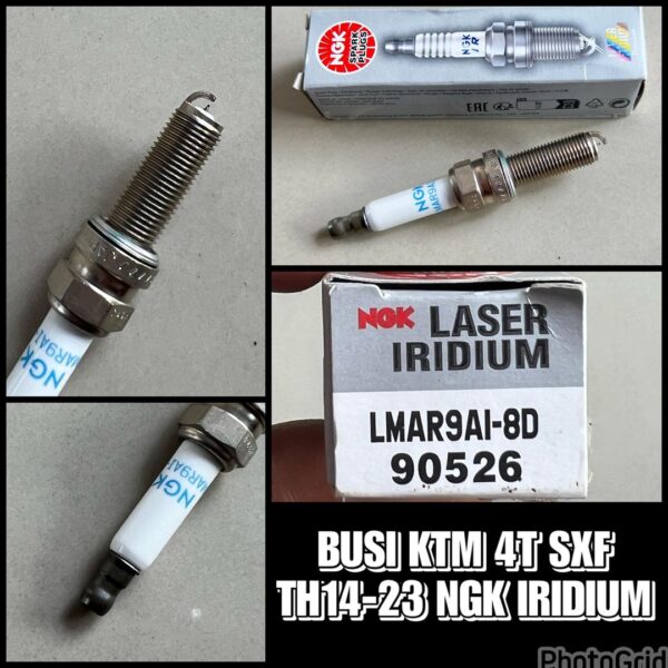 Busi NGK laser Iridium LMAR9AI-8D KTM Husqvarna Gasgas Husaberg 4Tak