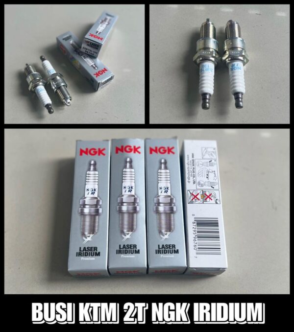 Busi NGK Laser Iridium ZGR7GI-13G KTM Husqvarna Gasgas 2 Tak