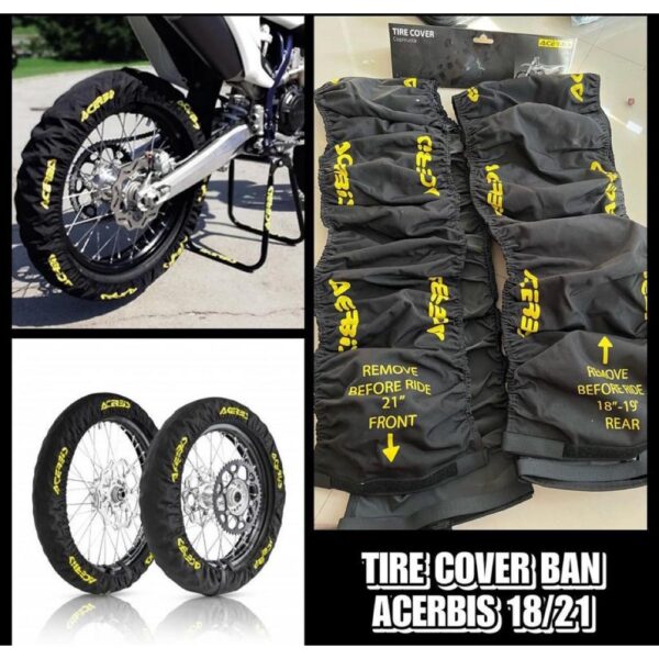 Sarung Ban motor 18 21  X tire Cover Acerbis Original Cover Ban Motor