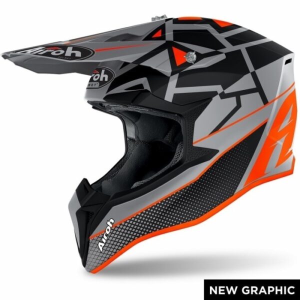 Helm AIROH Wraap Series Cross Enduro - Gambar 3