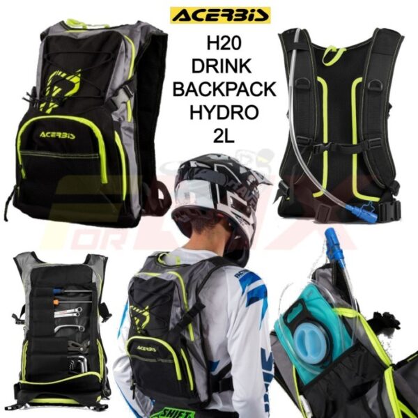 TAS HYDRO ACERBIS H20 DRINK BACKPACK