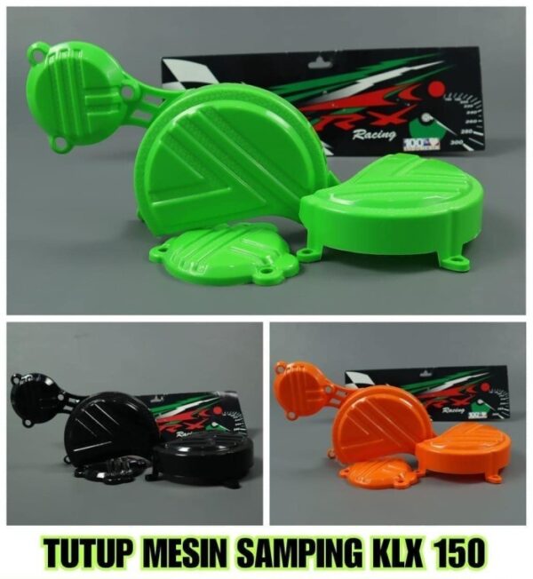 Tutup Blok Mesin KLX 150 Dtracker Cover Mesin KLX 150 Dtracker