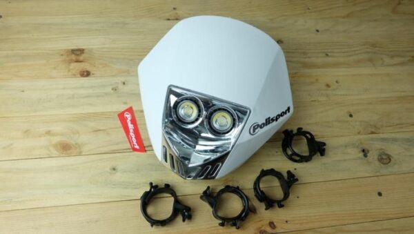 Headlamp Polisport HMX Dual Headlight Polisport - Putih