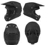 Helm Fly Formula CP Solid Helmet Black Matte - Black Matte