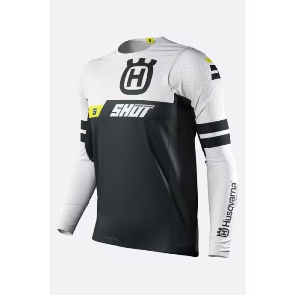 JERSEY SET SHOT HUSQVARNA BLACK SHOT AEROLITE ENDURO KTM - S/30 - Gambar 4