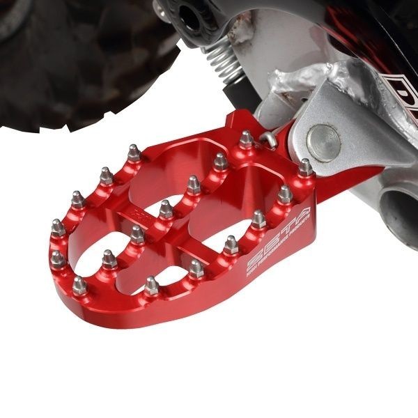 FOOTSTEP / FOOTPEGS ZETA GASGAS/KTM/HUSQVARNA 85cc sampai 530cc - Merah - Gambar 3