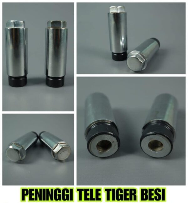 PENINGGI SAMBUNGAN SHOCK DEPAN TELE KLX TIGER GL RX KING - Gambar 4