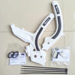 FRAME GUARD KTM SX SXF XC EXC EXCF 2019 2022 RTECH - PUTIH HITAM