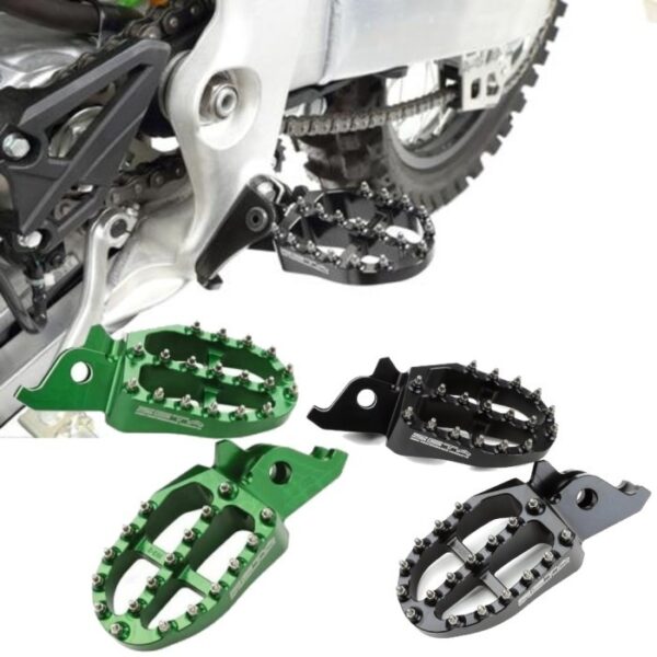 FOOTSTEP KX 250 ZETA FOOTPEGS KX250 - Hitam - Gambar 2