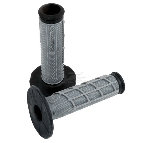 HANDGRIP ZETA OPEN ENDEN RACE GRIPS - Hitam