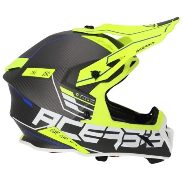 Helm ACERBIS Impact Steel Carbon - Black Flou