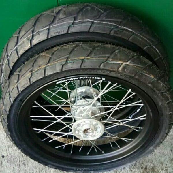 Ban Set KLX Supermoto Zeneos Dualpurpose