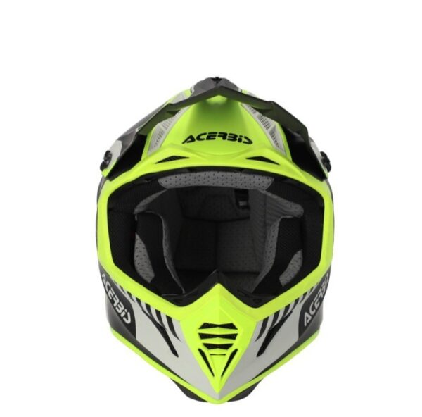 Helm Acerbis X-Track MIPS FluoYellowBlack / Helm MX Trabas Enduro  - M - XL - Gambar 4