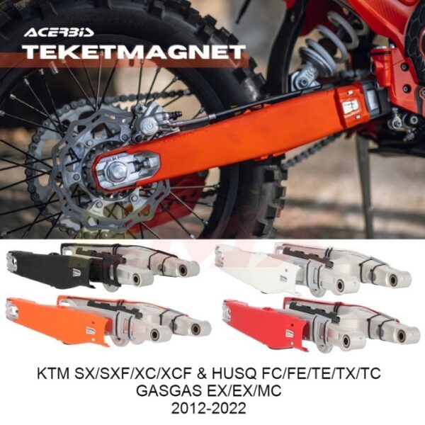 Cover Swing arm Ktm husqvarna Gasgas Swing Arm Protector Acerbis Teketmagnet - Orange - Gambar 2