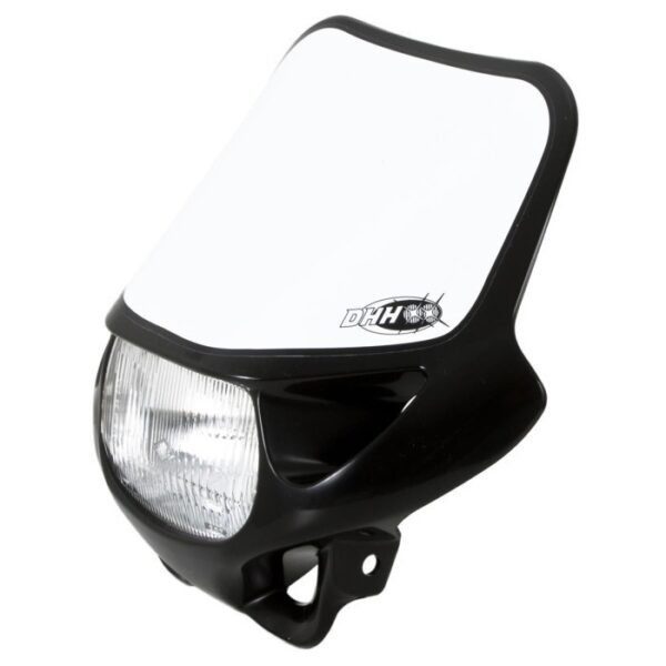 Acerbis Headlight DHH DOT CE Black / lampu motor - Gambar 3