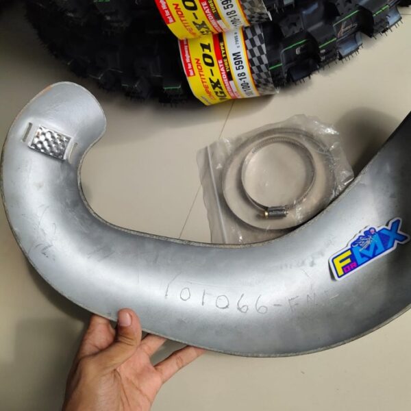 P3 Carbon Pipe Guard KTM HUSQVARNA 250 300 2017 2018 (2019 TPI) FMF - CARBON - Gambar 3