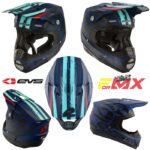 HELM EVS T5 GRAPPLER HELM MOTOCROSS HELM TRAIL - MATTE DARK BLUE