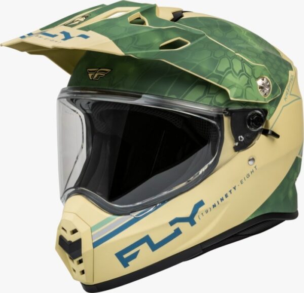 HELM FLY TREKKER KRYPTEK CONCEAL 2024 - MATTE TAN/SAGE/BLACK - LG