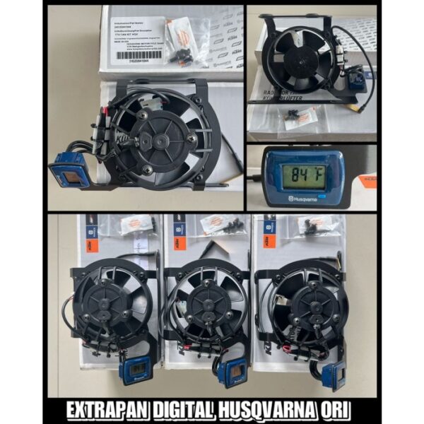 EXTRAFAN HUSQVARNA DIGITAL RADIATOR FAN KIT 2017-2023 - 24535941044