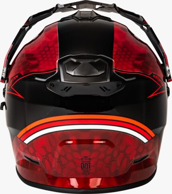 HELM FLY TREKKER KRYPTEK CONCEAL 2024 - RED/BLACK - XL - Gambar 3