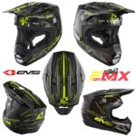 HELM EVS T5 PINNER HELM TRAIL HELM CROSS EVS - HIVIZ