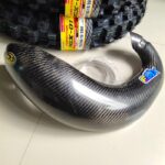 P3 Carbon Pipe Guard KTM HUSQVARNA 250 300 2017 2018 (2019 TPI) FMF - CARBON