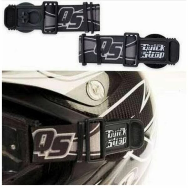 Quick Strap Acerbis / Strap Helm Motor Tali Helm MTB Clip Goggle - Gambar 2