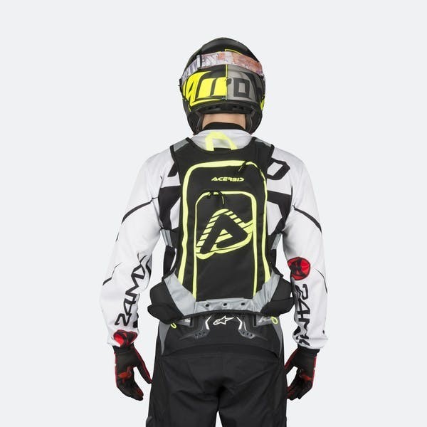 TAS ACERBIS X STORM DRINK BACKPACK TAS HYDRO ACERBIS - BLACK YELLOW - Gambar 2