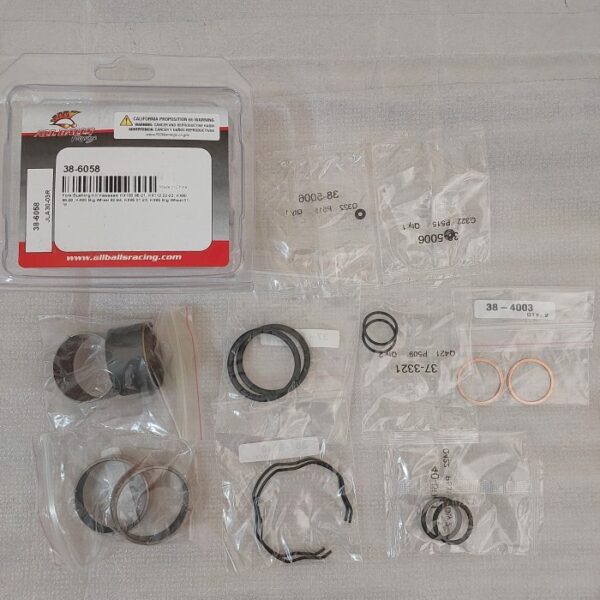 Fork Bushing Kit Bushing Shock Depan KX85 KX100 KX112 Allballs 38-6058 - Gambar 2