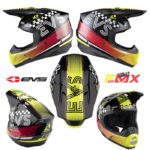 HELM EVS T5 TORINO HELM CROSS HELM TRAIL - Hitam