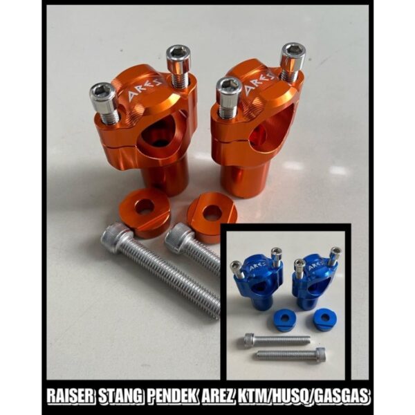 Riser Stang KTM Ares Riser Stang CRF Ares Riser Stang Husqvarna Ares - ORANGE KTM/HUSQ - Gambar 2