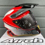 HELM AIROH COMMANDER PROGRESS RED LIMITED EDITION 2021