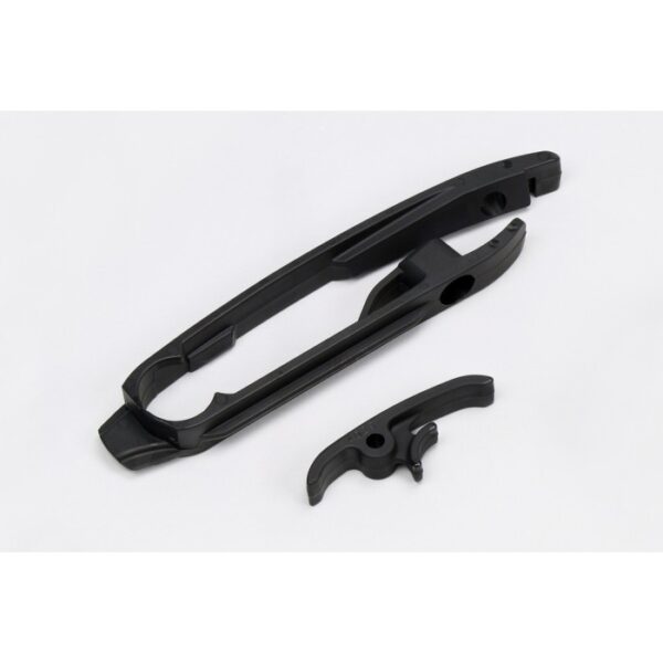 KARET PENAHAN RANTAI KTM SX/SXF 2011-2016 CHAIN SLIDERS UFO PLAST - Hitam - Gambar 2