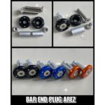 Penutup Ujung Stang Bar End Plugs Ares - Hitam