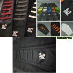 Sarung Jok KLX HUD graphic Sarung Jok CRF HUD Sarung Jok WR155 HUD - Hitam