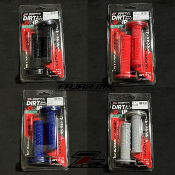 Zeta Dirt Grip Handgrip Zeta Lembut Awet - Hitam - Gambar 2