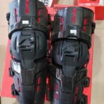 Knee EVS R9 carbon Knee Motocross Pelindung lutut EVS bukan Leatt Fox