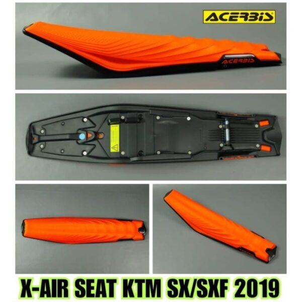 Jok KTM  2020 Acerbis Jok KTM Acerbis X Air Soft Jok KTM 2020 2023 - Orange Hitam